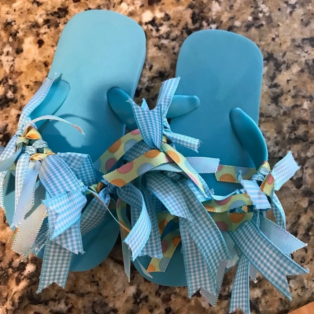 🩴Boutique Ribbon Flip Flops